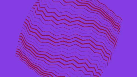 Abstract purple background with wavy lines pattern 스톡 일러스트