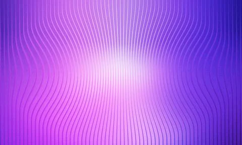 Abstract Purple Background with Wavy Vertical Lines and Grainy Gradient Textu Stock Illustration