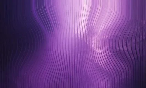 Abstract Purple Background with Wavy Vertical Slat Texture and Subtle Glowi.. 스톡 일러스트