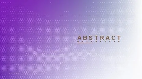 Abstract purple background with white halftone dot pattern modern gradient 스톡 일러스트