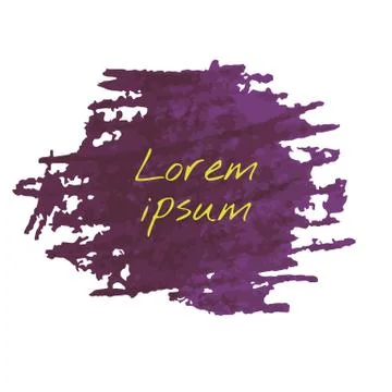 Abstract purple blot background for text Stock Illustration