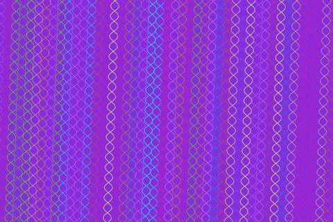 Abstract purple blue digital lines and geometric shapes Stock Illustration