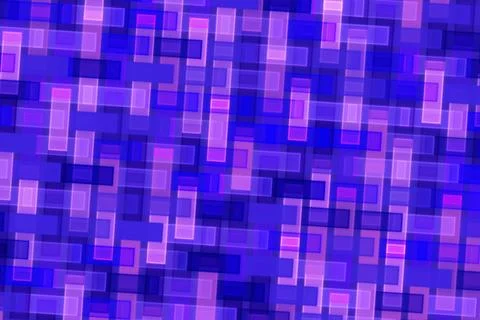 Abstract purple blue geometric pattern with squares and rectangles Stock Illustration