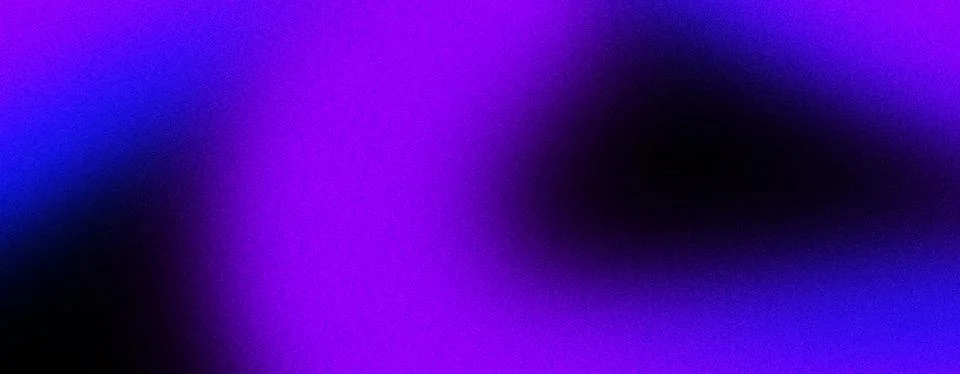 Abstract Purple Blue Gradient Background with Soft Light and Grain Texture Stock Illustration