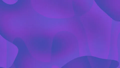 Abstract purple blue gradient shapes digital smooth fluid minimalist background. Stock Footage 336527381