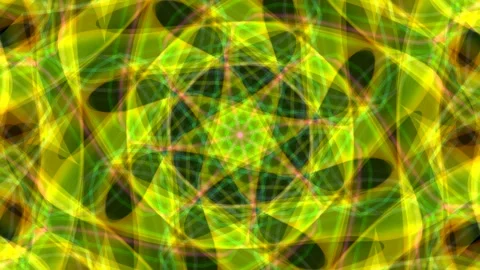Abstract purple blue kaleidoscope pattern, psychedelic background Stock Footage 331370251