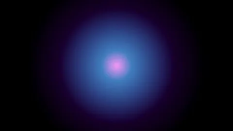 Abstract Purple Blue Light Bokeh Orbs Gentle Glow Cinematic Motion Background Stock Footage 340901100