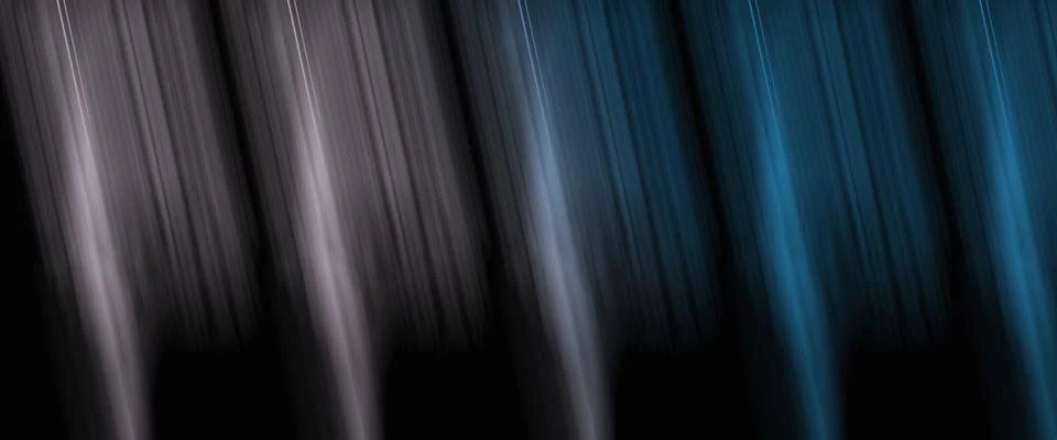 Abstract Purple &amp; Blue Light Rays Background | HD Modern Wallpaper Stock Illustration