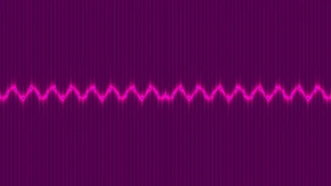 Abstract purple blue zig zag wave animation background for technology and d.. Stock Footage 337571324