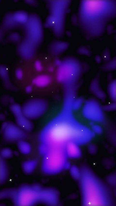 Abstract purple blur light loop animation in dark background Vídeo Stock 346647935