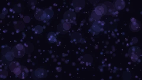 Abstract purple bokeh background, with floating particles, and glowing light Stock Footage 346680086
