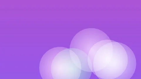 Abstract Purple Bubbles Gradient Background with Soft Light Effects Stock Footage 331915641