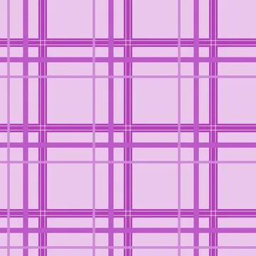 Abstract purple checkered pattern background. Seamless Plaid Holiday for Cl.. Stock Illustration