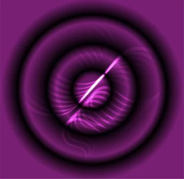 Abstract purple circles background Stock-Illustration