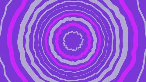 Abstract purple circular pattern with wavy lines 스톡 일러스트