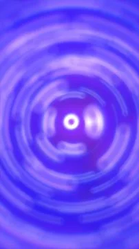 Abstract purple circular vortex with soft glowing rings, central light, and.. Stock Illustration