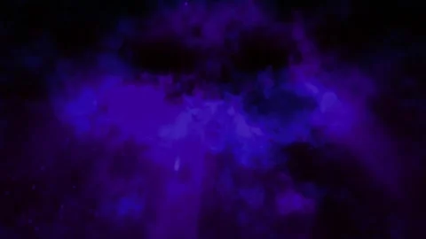 Abstract purple clouds with lights sparkling in sky Stock Footage 260376430