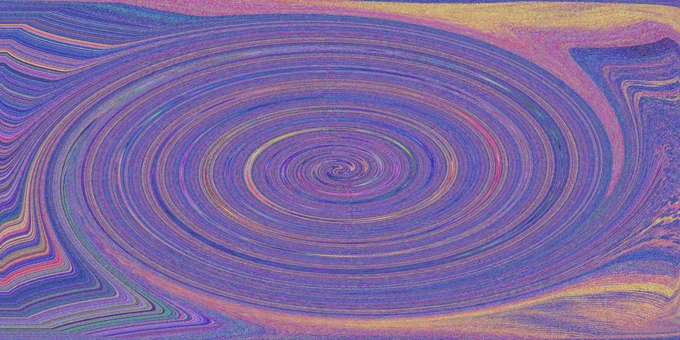 Abstract purple concentric circle pattern design Stock Illustration