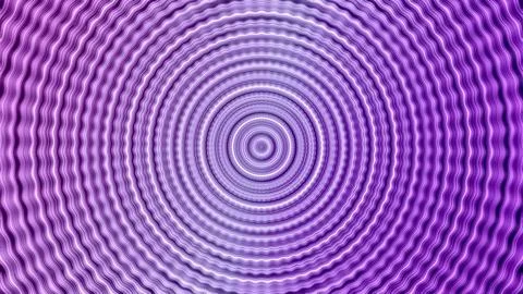 Abstract purple concentric wave pattern with hypnotic optical illusion 스톡 일러스트