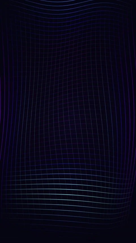 Abstract purple digital energy lines background with flowing futuristic net.. Stock Footage 345487417