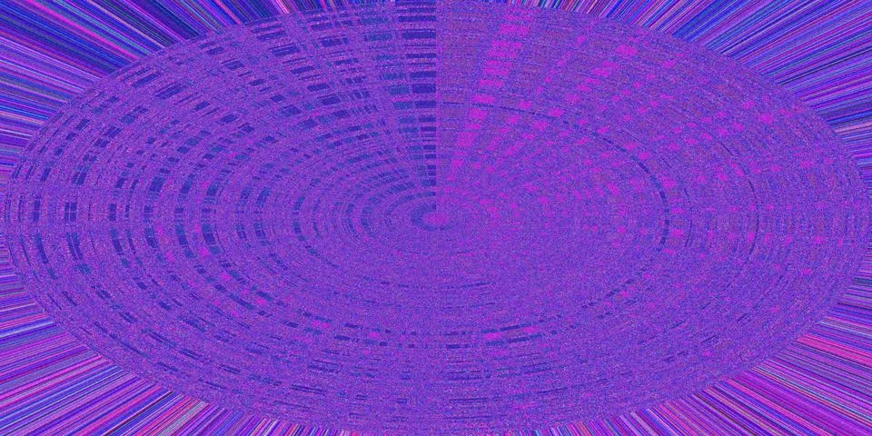 Abstract purple digital light rays background Stock Illustration