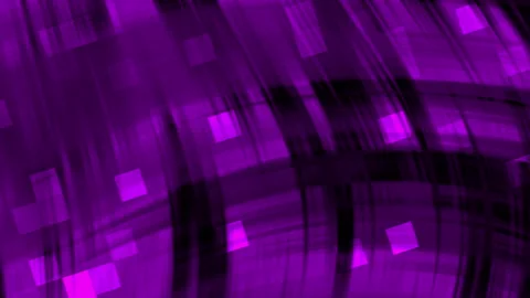 Abstract purple digital squares flowing with light streaks motion background Video stock 339703841
