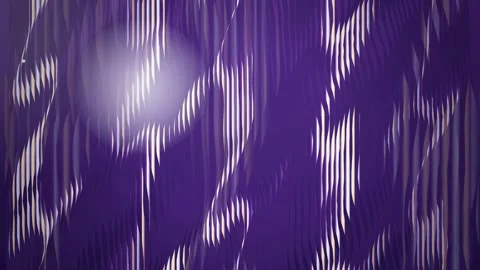 Abstract purple digital wave background with glowing light effects and flowing 库存影片 343436858
