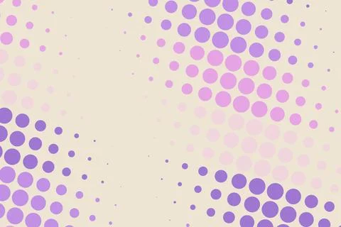 Abstract purple dot pattern on light background Stock Photos