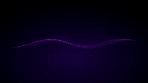 Abstract Purple Dot Wave Animation Stock Footage 344425710