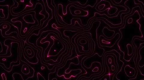Abstract purple dots wave background. Technology big dot data background. Mot Stock Illustration