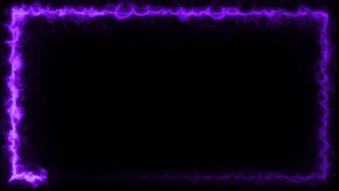 Abstract purple energy fire frame loop motion background for graphic designs. 動画素材 334908457