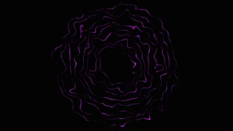 Abstract purple energy vortex with fine lines forming a complex organic pat.. Vídeos de archivo 342514837