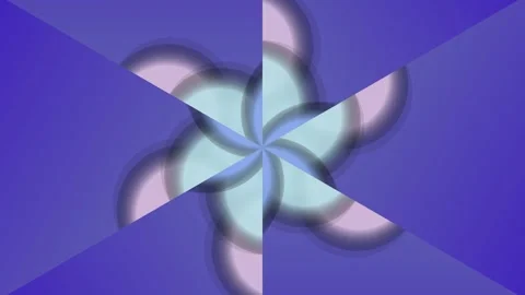 Abstract Purple Flower Motion Graphics Background. Stock Footage 329927563