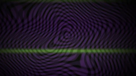 Abstract Purple Flowing Lines Morphing with Green Glowing Horizontal Data S.. Stock Footage 344718942