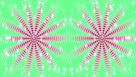 Abstract purple fractal background loop with glowing green psychedelic patter 스톡 동영상 337497094
