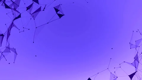 Abstract Purple Geometric Background Stock Footage 289109285
