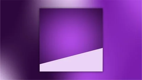 Abstract Purple Geometric Background with Gradient Effects. 库存插图