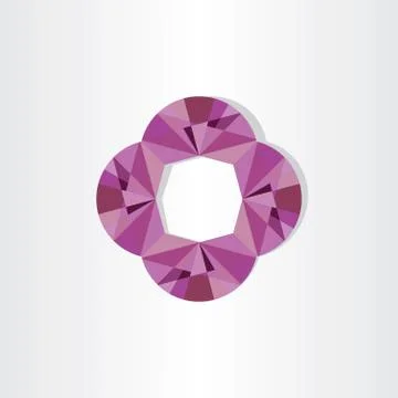 Abstract purple geometric background Illustrazione stock