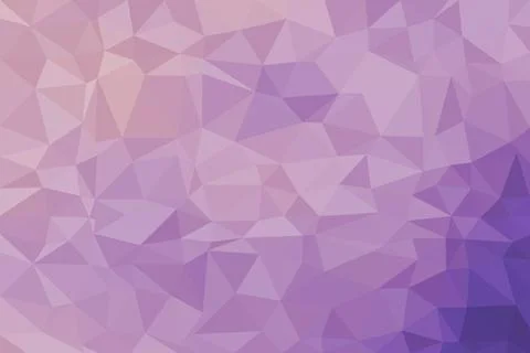 Abstract purple geometric background with polygon shapes Stock Illustration