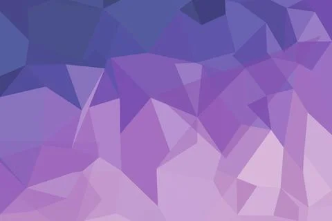 Abstract purple geometric background with polygon shapes Stock Illustration