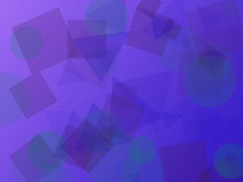 Abstract purple geometric background with translucent overlapping shapes an.. 스톡 일러스트