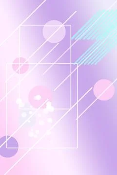 Abstract purple geometric background with translucent rectangles, glowing c.. 库存插图
