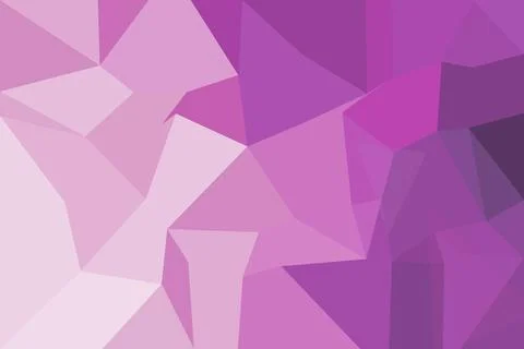 Abstract purple geometric background with triangles Stock Illustration