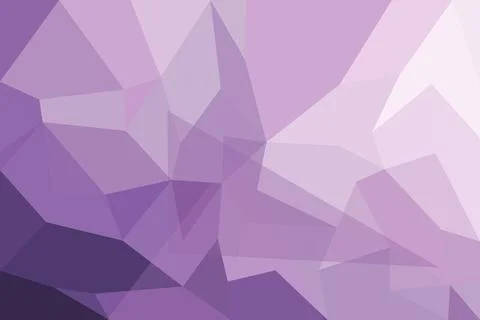 Abstract purple geometric background with triangles and shades Stock Illustration
