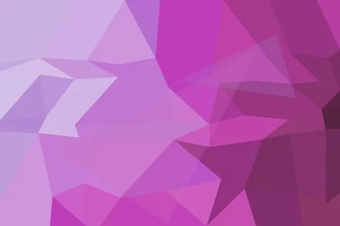 Abstract purple geometric background with triangles and shades Stock Illustration