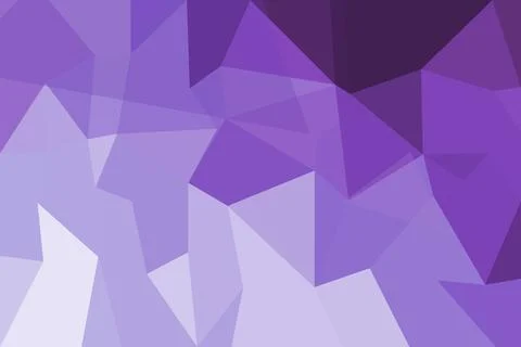 Abstract purple geometric background with triangles and polygons Stock Illustration