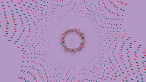 Abstract purple geometric circle pattern design Stock Illustration