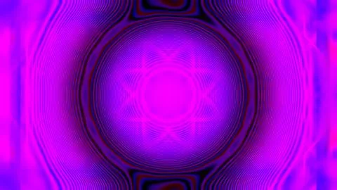 Abstract purple geometric pattern with concentric circles and radiating lines Stock Illustration