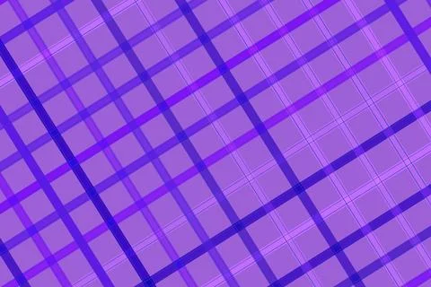 Abstract purple geometric pattern with grid lines and squares Stock Illustration