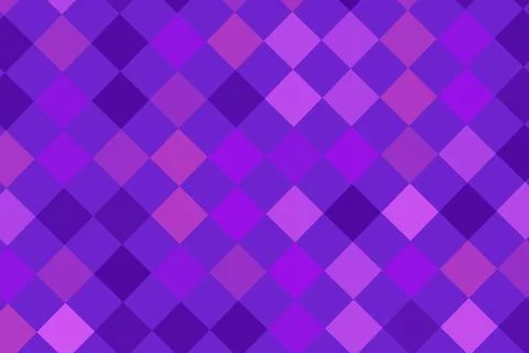 Abstract purple geometric pattern with squares and diamonds Stock Illustration